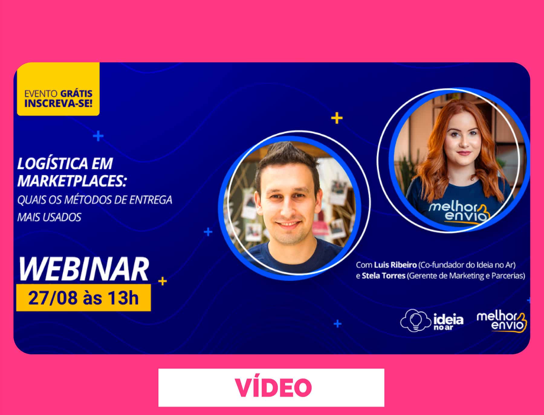 Webinar gratuito sobre logística para marketplaces