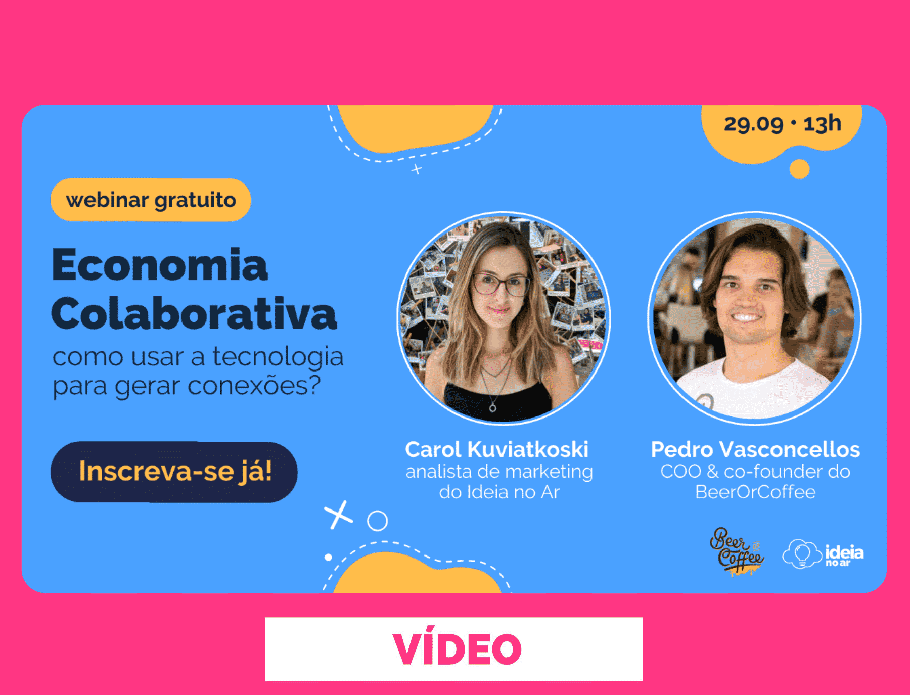 Webinar gratuito sobre economia colaborativa